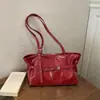 Bolso de axila retro de alta gama para mujer, nuevo bolso tote grande de alta capacidad para el día a día 2026, bolso de hombro versátil y moderno