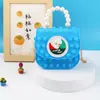 Bolso Bandolera Vanguardia para Hombro Niños Bandolera Bolso de Mano Perla Burbuja Bolso Bandolera de Silicona para Hombro Bolso Gelatina