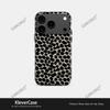 Lista de Capas de Celular para Comércio Exterior Pontos Pretos Criativos Adequado para Iphone17 Apple 16/15 Película Dois-Em-Um Capa Rígida