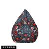 Funda de Tela Sin Relleno Estampada Funda para Puf Transfronteriza Personalizada Patrón Navideño Funda para Sofá Perezoso Funda para Puf Infantil