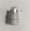 Rueda de mano de aleación de aluminio, mango moleteado, ajuste, perillas de ajuste para varios mangos de instrumentos