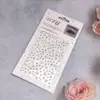 Celebridade da Internet Estrela do Mar Sereia Pentagrama Gota d'Água Meteoro Olho de Cavalo Maquiagem Diamante Prateado Lágrima Facial Pinta DIY Maquiagem Brilho Decorações de Diamante