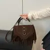 Bolsa Cruzada de un Solo Hombro Simple Estilo Coreano Nueva Primavera para Mujer Moda Versátil para el Trabajo Bolso de Mano Casual