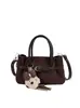Moda Outono/Inverno 2026 High-End Estilosa Versátil Couro Bovino Fosco Simples Estilo Coreano Bolsa de Ombro Única de Mão Única Ombro Transversal