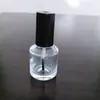 Fornecimento de fábrica 5ml10ml15ml frasco de esmalte de vidro frasco vazio frasco de esmalte transparente com pincel