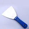 Cuchillo mango de madera gris cuchillo plástico gris cuchillo mango de goma raspador de limpieza de acero inoxidable espátula para masilla cuchillo pala para masilla