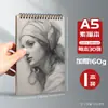 Mini Cuaderno de Bocetos Espiral de Tapa Dura Engrosada Portátil para Estudiantes de Arte, Cuaderno de Bocetos Rápidos para Estudiantes de Primaria, Cuaderno de Dibujo 32K