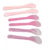 Punto Plástico Cuchara para Contorno de Ojos Cuchara para Mascarilla DIY Cuchara para Crema Facial Palito para Mascarilla Facial Herramienta de Belleza para Maquillaje