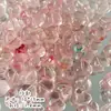 Miçangas Coração Gradiente de Dopamina Japonesas Acessórios de Miçangas Artesanais DIY Pingente para Corrente de Celular Miçangas Soltas com Furo Reto