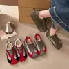 Zapatillas de entrenamiento retro alemanas para mujer, nuevas y modernas para otoño 2026, ligeras, de suela suave, estilo Forrest Gump, con aumento de altura interior, zapatillas deportivas casuales