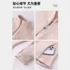 Top Interno Rosa de Corte Slim para Mulheres, Forro de Jaqueta de Penas de Inverno, Essencial para Uniforme Escolar, Jaqueta Suéter de Lã