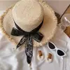 Colgante de Piedra Ojo de Gato Bufanda Larga de Encaje Hueca Diadema Corbata Decorativa para Cuello para Mujer