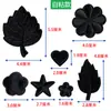 Parches Adhesivos de Tonos Grises Adhesivos Autoadhesivos para Chaqueta de Plumas Sin Costuras Flor Pequeño Tamaño Bordados Ropa Agujero Adhesivos Decorativos de Tela