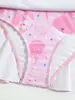 Nuevo Traje de Baño Infantil con Estampado de Pulpo Rosa de Dibujos Animados, Traje de Baño de una Pieza para Niños Talla Mediana y Grande, Traje de Baño Fresco para Niñas Pequeñas