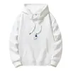 Sudadera con capucha para hombre, primavera y otoño, nueva, moderna, para estudiante, holgada, versátil, casual, sudadera de algodón, talla grande, top, abrigo fino