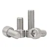 Tornillos y Pernos de Acero Inoxidable 201 con Cabeza Cilíndrica y Dado Hexagonal, Todas las Especificaciones en Stock, Entrega Rápida, Calidad Estable