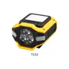 Linterna Chuanhui Sensor Transfronterizo Clip de Sombrero Luz Luz Fuerte Lámpara de Pesca Recargable por USB Luz de Visera de Sombrero Linterna de Cabeza Luz de Campamento Linterna