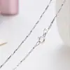 Cadena Hui Xiang sin Colgante para Mujer, Cadena para Clavícula, Cadena Sola Desnuda, Cadena para Suéter, Venta Directa del Fabricante