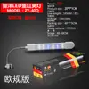 Lâmpada de clipe para aquário lanterna LED de cristal aquário lâmpada LED para plantas aquáticas bitola europeia inserção redonda aquário mini lâmpada de clipe