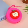 Carteira Infantil de Silicone de Desenho Animado Estudante Pingente de Mochila Escolar Mini Bolsa Infantil Pingente Chaveiro Bolsa de Armazenamento de Presente