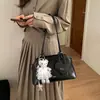 Bolsa Simples de Concha Estilo Coreano 2026 Novo Modelo Bolsa de Mão Estilosa Bolsa de Ombro Versátil Moda Textura de Alta Qualidade Bolsa Transversal