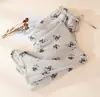 Pantalones de pijama de algodón de nuevo estilo para mujer, estilo fino de verano, pantalones de pierna ancha de gasa de doble capa estilo pastoral, pantalones holgados para casa que se pueden usar afuera