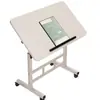 Mesa de noche móvil, escritorio de estudio para niños, mesa de lectura para dormitorio, mesa para libros ilustrados, mesa de altura ajustable, mesa simple