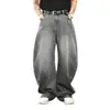 Comercio Exterior 2026 Verano Hombres Nuevo Estilo Diarios para el Trabajo Pantalones Casuales de Pierna Recta, Elegantes Pantalones Vaqueros Grises en Stock