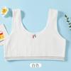 Roupa Íntima Infantil Estilo Regatinha para Crianças Mais Velhas, Camisole de Algodão para Meninas de 12 Anos, Estudantes do Ensino Fundamental, Estudantes do Ensino Médio, Anti-Volume, Algodão Puro, Sem Aro