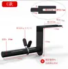 Suporte adicional para discos de peso de fitness Suporte auxiliar externo Adicionador de rack para ganho de peso Rack de pinos para discos de barra externa Contrapeso auxiliar