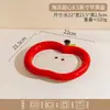 Lindo juego de cuenco y plato estilo ins pintado a mano, vajilla de cerámica de alto valor para uso doméstico, que incluye cuencos, platos, tazones para sopa, tazones para ramen y platos de servir