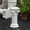 Adornos Creativos de Columna Romana para Jardín, Patio, Entrada de Villa, Decoración del Hogar, Base de Escultura Guía de Boda, Vintage