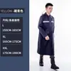 Impermeable de dos piezas de tela Oxford engrosada de moda para hombres y mujeres, protección para trabajos al aire libre, resistente a inundaciones, impermeable y pantalón de lluvia reflectante para adultos
