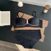 Ropa Interior Invisible para Mujer Verano Fina Sin Aro Estilo Juvenil Reafirmante para Pecho Grande Mostrar Pecho Pequeño Anticaída Conjunto de Sujetador Sexy