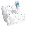 Capas Descartáveis para Assento de Vaso Sanitário para Viagem e Uso em Hotel, Cobertura Completa, Impermeável, Extra Grossa, Adequado para Mulheres no Pós-Parto