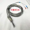 Accesorios para máquina de moldeo por inyección Termopar tipo K, tipo resorte, tipo resorte de compresión, cable sensor de temperatura, sensor de temperatura de aceite tipo aguja