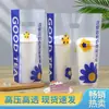 Bolsa de Empaque para Taza de Té con Leche Altamente Transparente Calibre 98 Engrosada Bolsa de Mano para Bebidas de Té con Leche Café Cola Venta al por Mayor Personalización