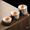 Vajilla de Cerámica Plato Tridimensional Plato Cilíndrico para Postre Plato para Repostería de Cocina Molecular Plato Creativo para Restaurante Plato para Postres Franceses