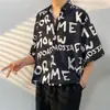 Camisa Floral Retro Vintage Estilo Hong Kong, Manga Corta Estilo Tailandés-Hawaiano, Camisa Holgada Elegante y Fresca