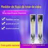 Medidor de vazão de flutuador de vidro de painel de gás Ar aço inoxidável anticorrosivo LZB-10 rotâmetro de tubo de vidro