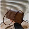Bolso popular de textura tejida para mujer 2021 otoño e invierno nuevo bolso de mujer moda cadena hombro bandolera bolso de mano
