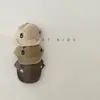 Gorra Suave para Bebé con Visera Elegante Bordada Sombrero de Sol Moda de Verano para Bebé Gorra de Béisbol Lavada Moderna