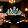 Barbie Corona de Princesa Accesorios para el Cabello Soporte Venta al por Mayor Personalización Personalización por Imagen Rendimiento Accesorios para el Cabello Fiesta de Cumpleaños Diadema Niñas