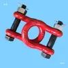 Grillete de Apertura Grande No Estándar Anillo de Resorte de Forma Especial Grillete de Potencia Grillete T8 para Minería Barra de Anclaje con Grillete Tk Grillete de Cadena