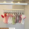 Cabide Multifuncional com Múltiplos Prendedores para Meias, Prendedores Domésticos Sem Marcação para Varanda, para Secar Roupas Íntimas e Meias