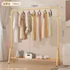 Perchero plegable de pie para ropa tendedero de balcón dormitorio del hogar tendedero simple para el hogar colgador de ropa plegable