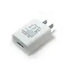 Cabezal de carga 5v1a Cargador de teléfono móvil calibre US Cabezal de carga lenta 3C Lámpara de escritorio LED 1 Adaptador de corriente USB calibre europeo