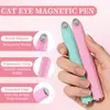 Produto de Venda Quente Transfronteiriça: Ímã Multifuncional em Forma de Anel Olho de Gato para Nail Art, Anel Oco Magnético Forte para Nail Art Olho de Gato com Luz Ampla