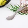 Liquidación Utensilios de Cocina para Acampar al Aire Libre Cuchara de Titanio Portátil EDC Cuchara de Doble Uso Tenedor Multifuncional para Acampar Picnic de Titanio Puro