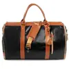 Bolsa de Viagem para Terno em Couro PU, Bolsa para Terno de Novo Estilo, Bolsa de Mão de Grande Capacidade para Homens e Mulheres, Dobrável, Bolsa Feminina Mais Vendida